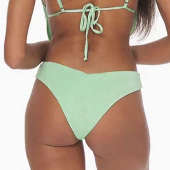 WeWoreWhat Delilah Glitter Bikini Bottom - Picture 2 of 4